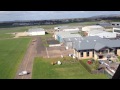 Staverton Airport Gloucestershire landing by helicopter